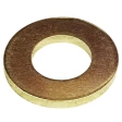 Шайба уменьшенная М8 DIN 433, латунная