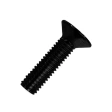 Винт потай 6х35 мм с внутр. шестигр. DIN 7991 класс прочности 10.9, полная резьба