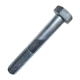Болт 36х240 мм класс прочности 8.8  DIN 931 неполная резьба, оцинкованный