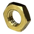 Гайка М2,5 DIN 934, латунная