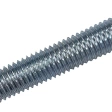 Шпилька резьбовая 10х400 мм класс прочности 6.8, оцинкованная