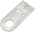 Проушина прямая 75х40 мм оцинкованная Сибртех