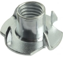 Гайка крыльчатая врезная DIN1624