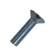 Винт потай 8х30 мм DIN 7991 класс прочности 8.8, полная резьба, оцинкованный