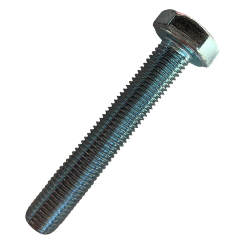 Болт М10х1,25х60 мм, класс прочности 10,9 DIN 961, полная резьба, оцинкованный фото 1