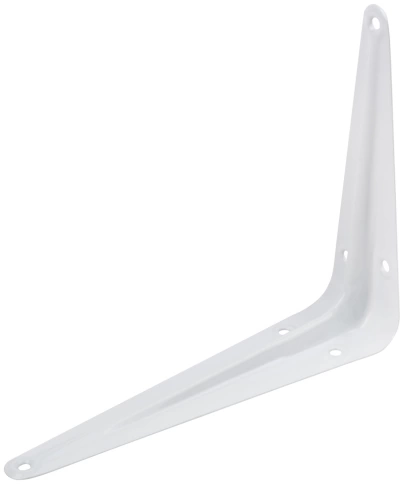 Уголок-кронштейн (0,7 мм) белый фото 7