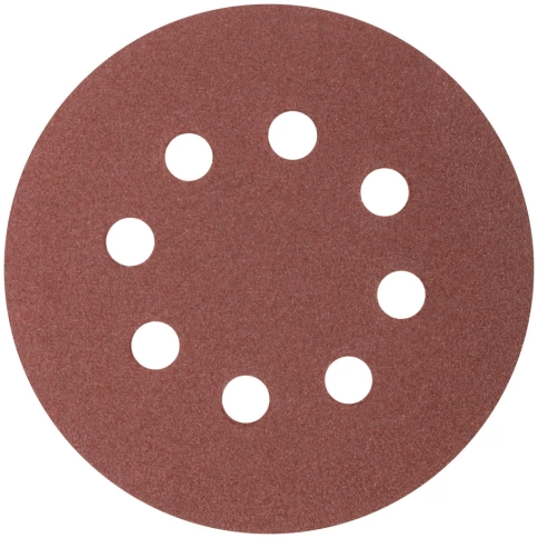 Круг абразивный шлифов.перфорир. на ворсовой основе 125 мм Р240 5 шт Cutop Profi   фото 1