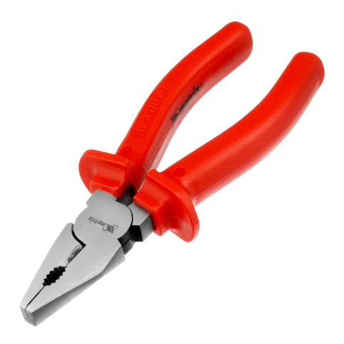 Плоскогубцы шлифованные Econom 160 мм пластмассовые рукоятки Matrix фото 1