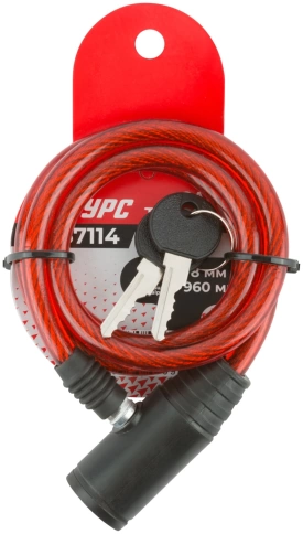 Замок тросовый 8х960 мм фото 3