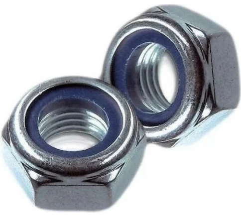 Гайка со стопорным кольцом М8 ОЦ DIN985 фото 14