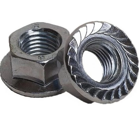 Гайка с фланцем нержавеющая М4 DIN 6923 (10 шт.) фото 7