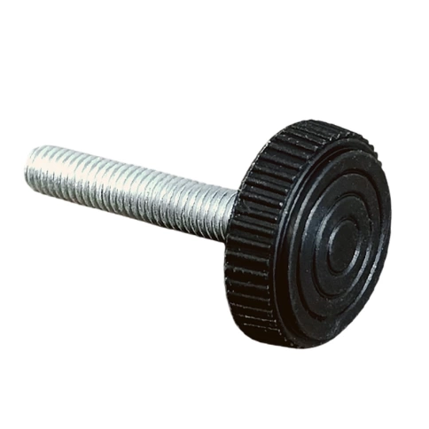 Ножка опора D25 М6х45 мм регулируемая мебельная круглая фото 1