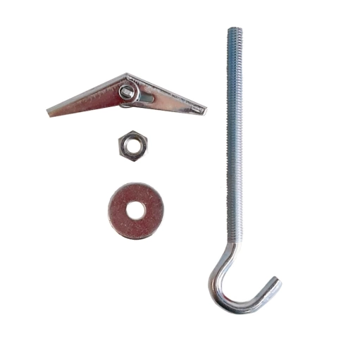 Анкер потолочный с крюком М6x100 мм, оцинкованный фото 2