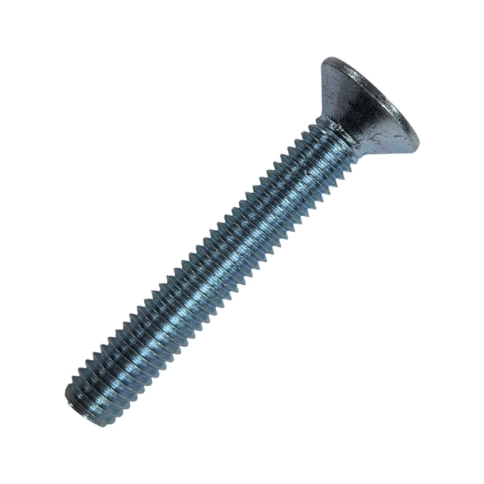 Винт потай 5х40 мм DIN 7991 класс прочности 8.8, полная резьба, оцинкованный фото 1