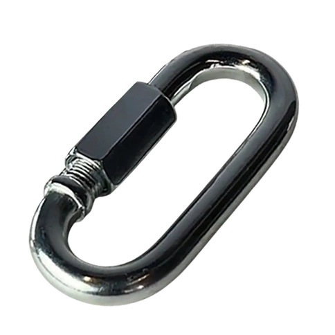 Карабин винтовой *12 оцинкованный  фото 1