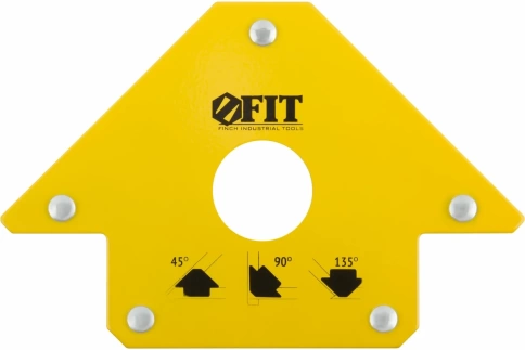 Угольник для сварки магнитный тип Стрелка усилие до 23 кг фото 1
