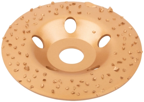 Диск шлифовальный твердосплавный, наклонный, посадочн.д.22,2 мм, 125мм Р8 фото 2