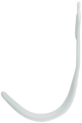 Крючок-вешалка малый белый (3175) фото 3