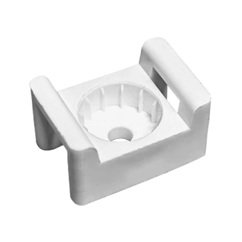 Площадка под стяжку для монтажного пистолета 16х23 мм, белая фото 1