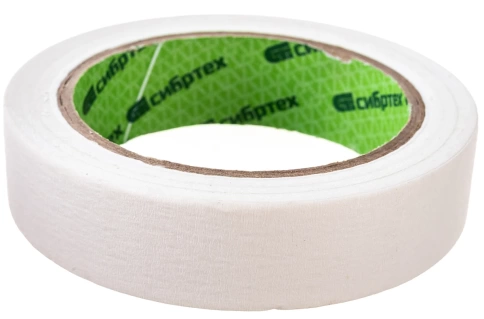 Лента малярная 25мм х 40м, бум.основа Сибртех фото 1