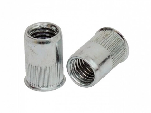 Заклепка резьбовая М4х0,7х11,6 уменьшенный бортик, 50 шт. фото 1