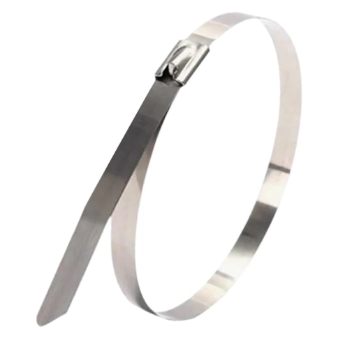 Хомут кабельный 4,6х150 мм сталь ANSI 304  фото 1