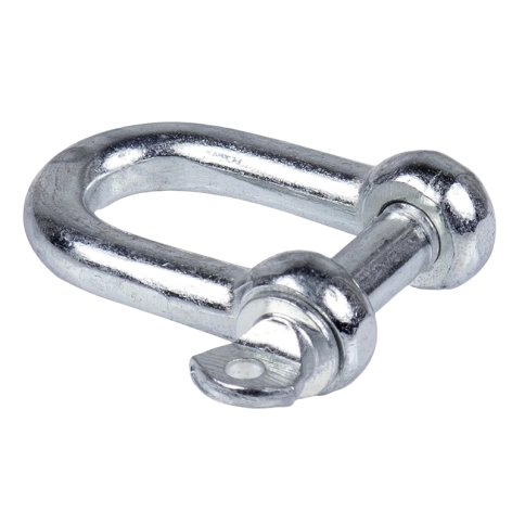 Скоба такелажная М8 омегообразная с резьбой 0,5 тонны фото 2