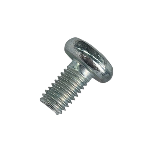 Винт с полукруглой головкой М4х8 мм DIN 7985, оцинкованный, полная резьба фото 1