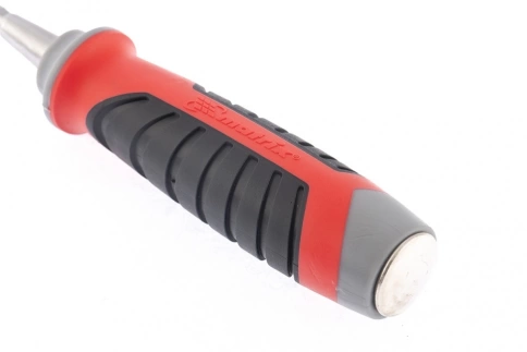 Долото-стамеска 60 CrV 12 мм, трехкомпонентная обрезиненная рукоятка Matrix фото 3