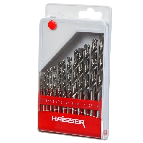 Набор сверл по металлу 2-8 мм 13 шт фото 1