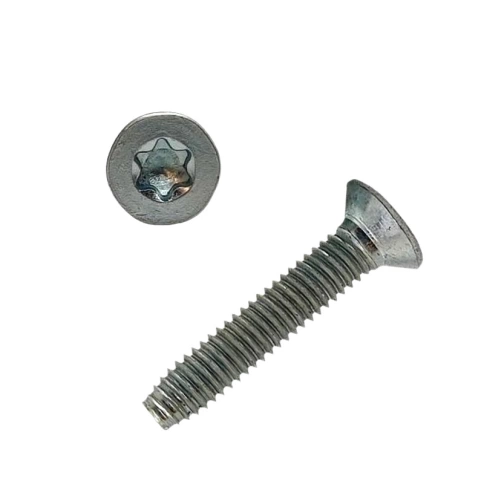 Винт резьбовыдавливающий потайной DIN 7500 М Torx М6х25 оцинкованный, 500 шт. фото 2