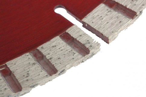 Диск отрезной алмазный сегментный турбо сухое резание 230х22,2 мм Matrix фото 3