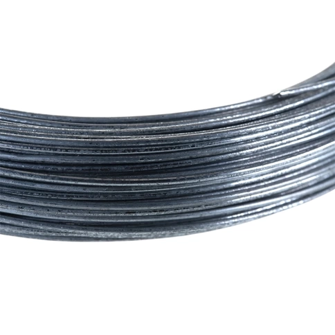 Проволока стальная оцинкованная 50 м термообработанная 1,0 мм, Сибртех фото 3