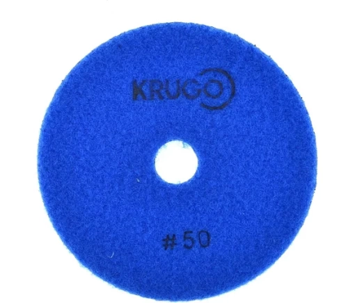 Диск шлифовальный алмазный,  по мрамору/граниту, гибкий сухой KRUGO фото 2