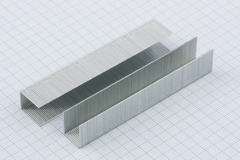 Скобы для степлера мебельного усиленные тип 53 1000 шт Gross фото 4