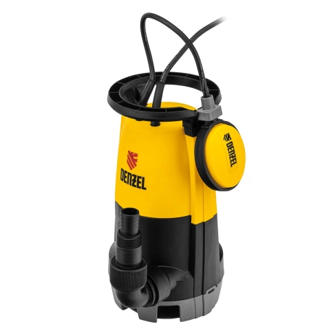 Насос дренажный для чист. и грязн. воды DP450S 450 Вт 12000 л/ч подъем 6 м Denzel фото 1