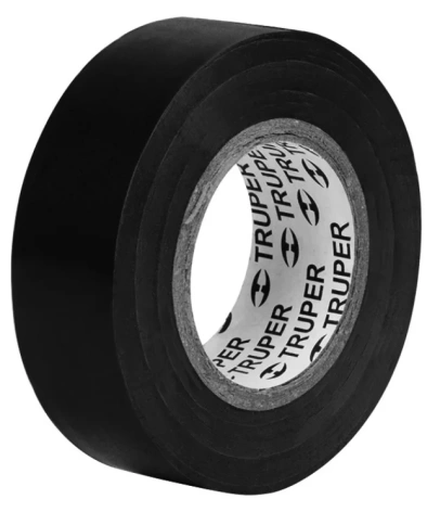 Изолента акрил 19 мм х 9 м М-22 черная фото 1