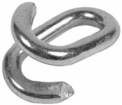 Соединитель цепей М5, оцинкованный, 10 шт. фото 5