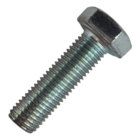 Болт М12х1,5х40 мм класс прочности 10.9 DIN 961, полная резьба, оцинкованный фото 1