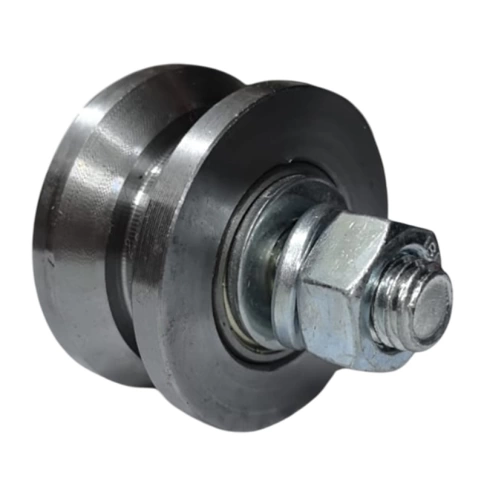 Ролик d50 мм Р3504 под угол, металл фото 1