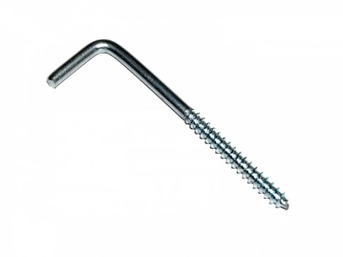 Шуруп с костылем L-образный 5х80, 10 шт. фото 5