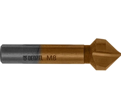 Зенковка конусная по металлу HSS 6-гранный хвостовик Denzel фото 6