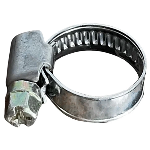 Хомут червячный 12-22/9 мм, нержавеющая сталь W2 фото 1