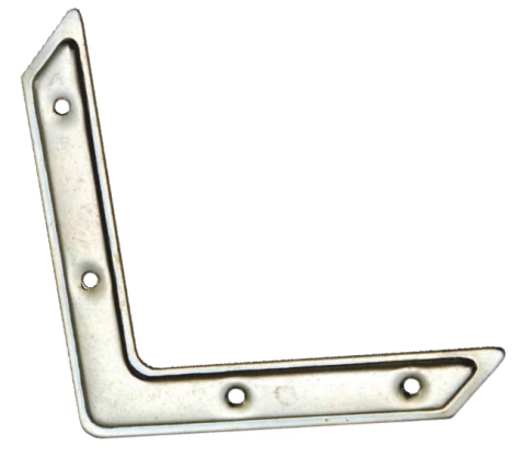 Угольник УГ-100 полимер белый фото 2