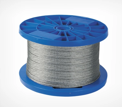 Трос стальной d1,5 ОЦ без оплетки, 50 метров фото 1