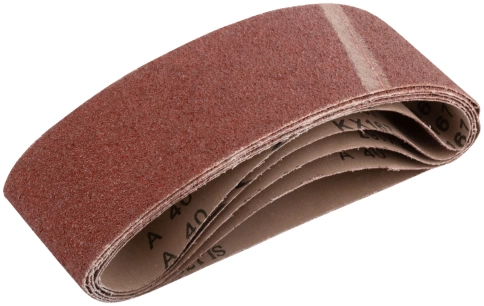 Ленты шлифовальные бесконечные, водостойкие, тканевая основа, 75 х, 5 шт. Р 40 фото 1