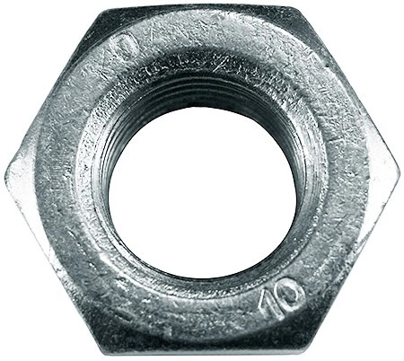Гайка М10 высокопрочная оцинкованная к.п.10 DIN934, 10 шт. фото 6