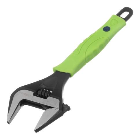 Ключ разводной тонкие губки фосфатированный Сибртех фото 1