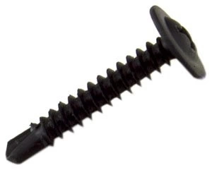 Саморез с прессшайбой, сверло, 4,2х16 РМЗ (чёрный) Беларусь фото 2