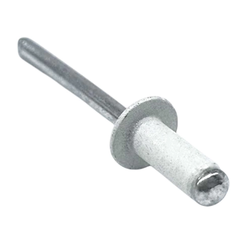 Заклепка вытяжная комбинированная 4,8х12 мм RAL9003 белый фото 2